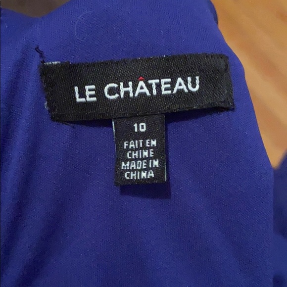 Vibrant Violet Chiffon Mini Dress - Picture 6 of 6